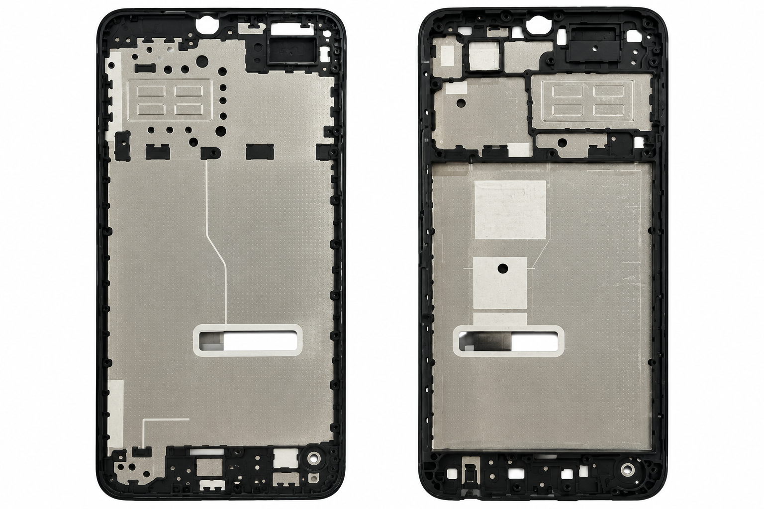 Compatible Replacement for Vivo Y02 / Y02T Middle Frame – Black